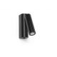 Aplice, corpuri de iluminat pentru pereti - Aplica moderna cu reader LED design minimalist ROB neagra