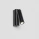 Aplice, corpuri de iluminat pentru pereti - Aplica moderna cu reader LED design minimalist ROB neagra