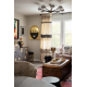 Candelabre, Lustre - Candelabru design contemporan ACE, cu 8 surse de lumina