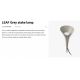 Lampi decorative si solare - Lampa de exterior decorativa tip tarus IP44 LEAF gri