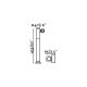 Stalpi - Stalp LED exterior cu proiector directionabil IP65 SPY 43,5cm