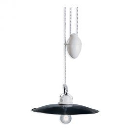 Pendule, Lustre suspendate - Pendul cu inaltime reglabila design clasic realizata manual POTENZA 30cm