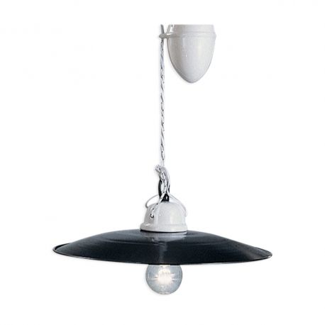 Pendule, Lustre suspendate - Pendul cu inaltime reglabila design clasic realizata manual POTENZA 35cm