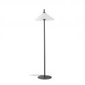 Lampa de podea iluminat exterior decorativ SAIGON 200/R55 gri/alb opal