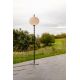 Lampi decorative si solare - Lampa de podea iluminat exterior decorativ SAIGON 210/R45 gri/alb opal