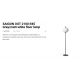 Lampi decorative si solare - Lampa de podea iluminat exterior decorativ SAIGON 210/R45 gri/alb opal