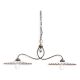 Pendule, Lustre suspendate - Lustra cu 2 brate design clasic realizat manual L'AQUILA