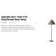 Lampi decorative si solare - Lampa de podea iluminat exterior decorativ SAIGON 195/T70 gri/maro