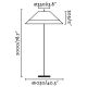 Lampi decorative si solare - Lampa de podea iluminat exterior decorativ SAIGON 200/W100 gri/maro