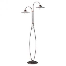 Lampadar cu 2 brate design clasic realizat manual L'AQUILA