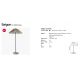 Lampi decorative si solare - Lampa de podea iluminat exterior decorativ SAIGON 195/C100 gri/bej