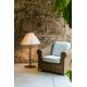 Lampi decorative si solare - Lampa de podea iluminat exterior decorativ SAIGON 120/T70 gri/crem