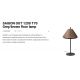Lampi decorative si solare - Lampa de podea iluminat exterior decorativ SAIGON 120/T70 gri/maro