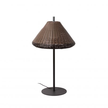 Lampi decorative si solare - Lampa de podea iluminat exterior decorativ SAIGON 120/W70 gri/maro