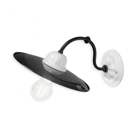 Aplice, corpuri de iluminat pentru pereti - Aplica de perete design clasic realizata manual POTENZA