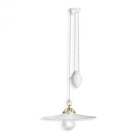 Pendule, Lustre suspendate - Lustra cu inaltime reglabila design clasic realizata manual ASTI 42cm