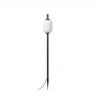 Tarus de iluminat exterior decorativ SAIGON 137/R17 gri/alb