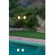 Tarusi - Tarus de iluminat exterior decorativ SAIGON 137/R17 gri/alb