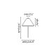 Tarusi - Tarus de iluminat exterior decorativ SAIGON C70 gri/bej