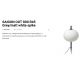 Tarusi - Tarus de iluminat exterior decorativ SAIGON 80/R45 gri/alb