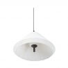 Lustra/Pendul iluminat exterior decorativ SAIGON cone T70 gri/crem