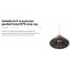Pendule - Lustra/Pendul iluminat exterior decorativ SAIGON cone W70 gri/maro