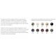 Aplice, corpuri de iluminat pentru pereti - Aplica design clasic cu decor ceramic realizat manual FERRARA