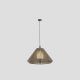 Pendule - Lustra/Pendul iluminat exterior decorativ SAIGON cone W70 gri/bej