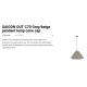 Pendule - Lustra/Pendul iluminat exterior decorativ SAIGON cone W70 gri/bej