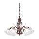 Candelabru design clasic cu decor ceramic realizat manual FERRARA