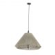 Pendule - Lustra/Pendul iluminat exterior decorativ SAIGON cone W70 gri/bej