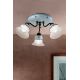 Plafoniere - Plafoniera design clasic cu decor ceramic realizat manual FERRARA