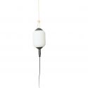 Lampa/Pendul portabil iluminat exterior decorativ SAIGON hole cap R17 gri/alb