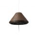 Pendule - Lampa/Pendul portabil iluminat exterior decorativ SAIGON hole cap W70 gri/maro