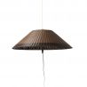Lampa/Pendul portabil iluminat exterior decorativ SAIGON hole cap W100 gri/maro