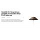 Pendule - Lampa/Pendul portabil iluminat exterior decorativ SAIGON hole cap W100 gri/maro