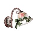 Aplica de perete design clasic realizat manual din ceramica NAPOLI