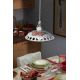 Pendule, Lustre suspendate - Lustra design clasic realizat manual din ceramica NAPOLI