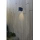 Aplice - Aplica LED exterior iluminat arhitectural IP54 TOND 1L 2700K