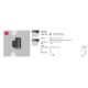 Aplice - Aplica LED exterior iluminat arhitectural IP54 TOND 2L 2700K