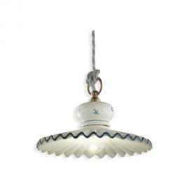 Pendule, Lustre suspendate - Lustra design clasic realizata manual din ceramica ROMA