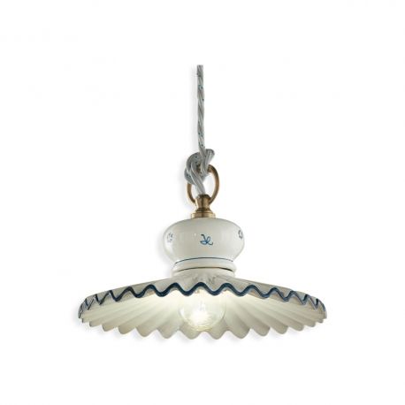 Pendule, Lustre suspendate - Lustra design clasic realizata manual din ceramica ROMA