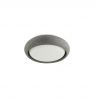 Plafoniera LED exterior iluminat minimalist IP44 ANGA 24cm gri inchis