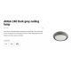 Aplice - Plafoniera LED exterior iluminat minimalist IP44 ANGA 24cm gri inchis
