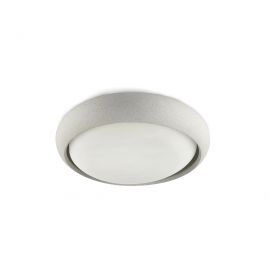 Aplice - Plafoniera LED exterior iluminat minimalist IP44 ANGA 29cm alba