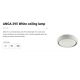 Aplice - Plafoniera LED exterior iluminat minimalist IP44 ANGA 29cm alba