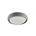 Plafoniera LED exterior iluminat minimalist IP44 ANGA 29cm gri inchis