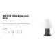 Stalpi - Mini Stalp de exterior stil modern IP44 Mistu 31cm