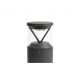 Stalpi - Mini Stalp LED iluminat exterior simetric 360º IP65 RUSH 25cm 2700K CASAMBI