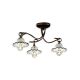 Lustre aplicate - Lustra cu 3 brate design clasic realizat manual din ceramica ROMA